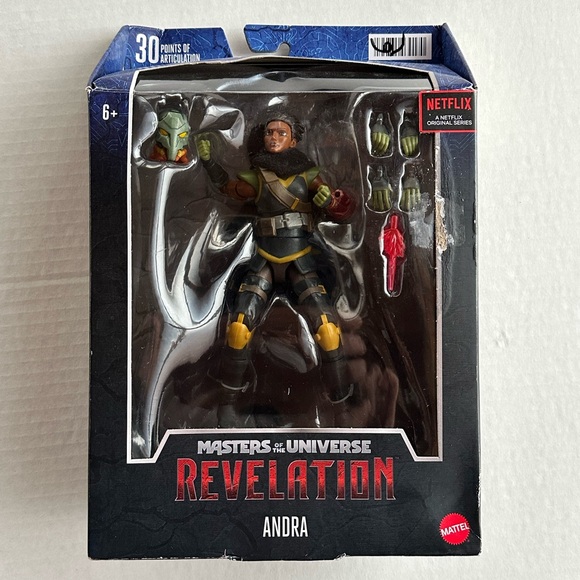 Masters of the Universe Masterverse Andra Action Figure with Accessories - Picture 1 of 7